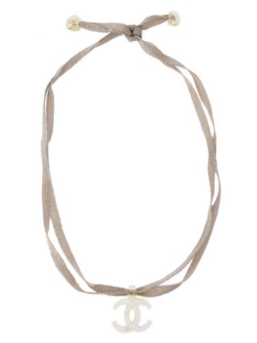 Collier à logo CC (2002) - CHANEL Pre-Owned - Modalova