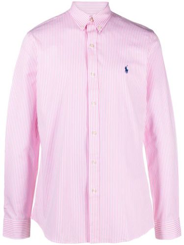 Chemise rayée à logo brodé - Polo Ralph Lauren - Modalova