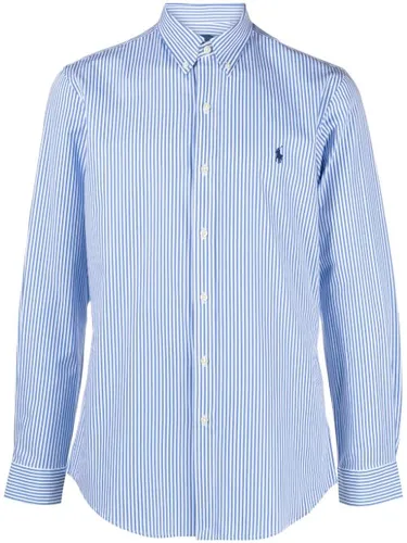 Chemise rayée à logo brodé - Polo Ralph Lauren - Modalova