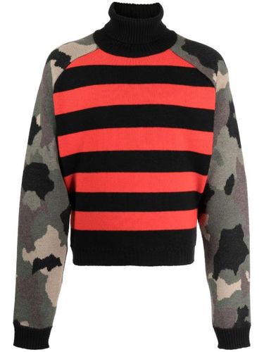 Pull Vesper en laine à mélange d'imprimés - JORDANLUCA - Modalova