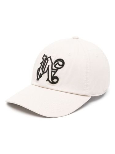 Casquette en coton à logo brodé - Palm Angels - Modalova