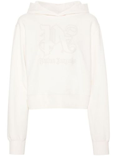 Hoodie Monogram Statement à détails de clous - Palm Angels - Modalova