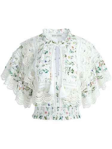 Blouse Tabitha en dentelle - alice + olivia - Modalova