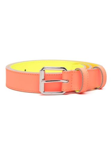 Ceinture Super Fluo en cuir - Comme Des Garçons Wallet - Modalova