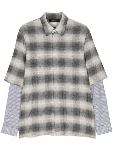 Chemise superposée à imprimés multiples - AMIRI - Modalova