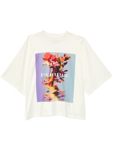 T-shirt à imprimé Smudge - Purple Brand - Modalova