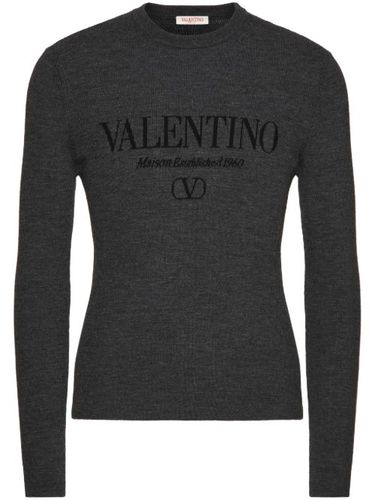 Pull à logo en intarsia - Valentino Garavani - Modalova