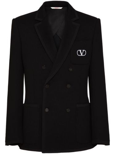 Blazer en laine à boutonnière croisée - Valentino Garavani - Modalova