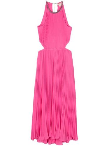 Robe mi-longue à design plissé - Michael Michael Kors - Modalova