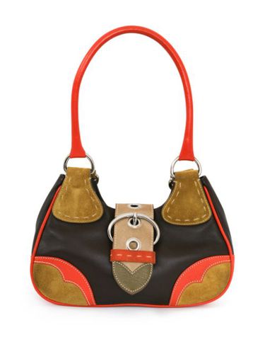 Sac porté épaule à design colour block - Prada Pre-Owned - Modalova