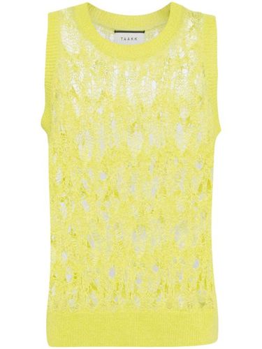 Débardeur en maille ajourée - Taakk - Modalova
