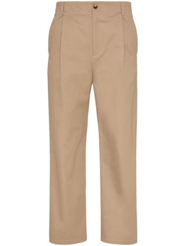 Pantalon chino en coton à plis - Valentino Garavani - Modalova