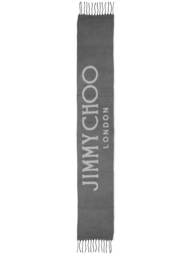 Écharpe Sema à logo en jacquard - Jimmy Choo - Modalova