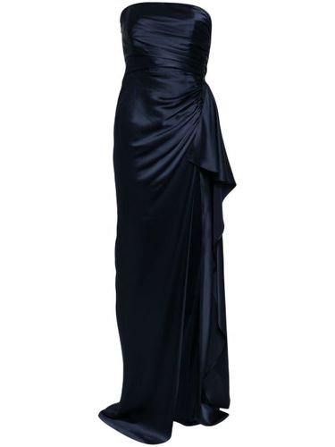 Robe longue sans manches à coupe évasée - Michelle Mason - Modalova