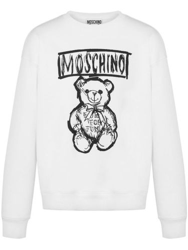 Sweat à imprimé ourson - Moschino - Modalova