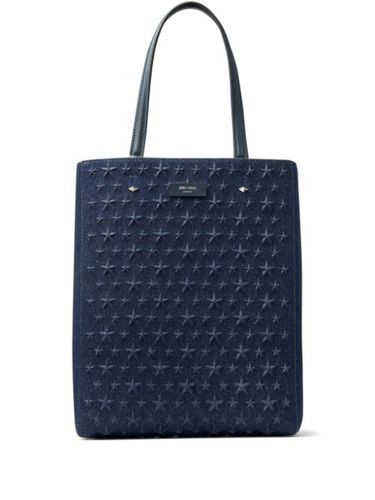 Sac cabas Lenny M-M en jean - Jimmy Choo - Modalova