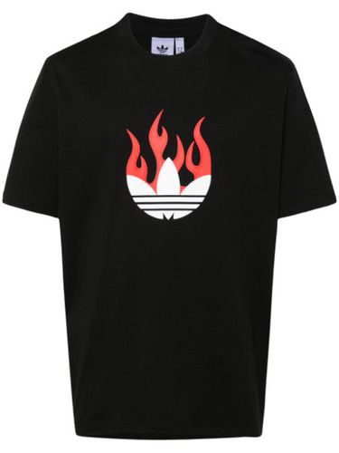 Adidas t-shirt Flames - Noir - adidas - Modalova