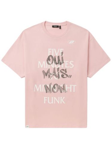 T-shirt en coton à slogan imprimé - FIVE CM - Modalova