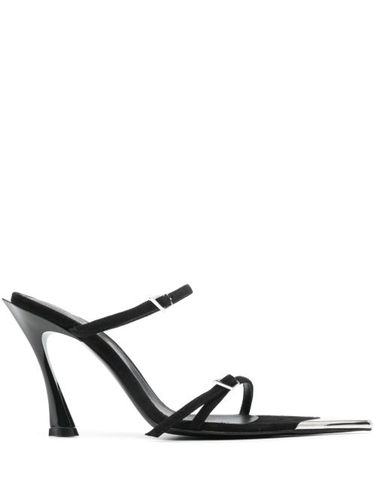 Sandales 95 mm en daim - Mugler - Modalova