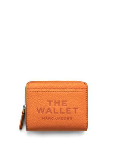 Portefeuille en cuir à logo embossé - Marc Jacobs - Modalova