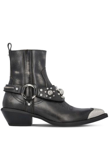 PINKO bottines Tex en cuir - Noir - PINKO - Modalova