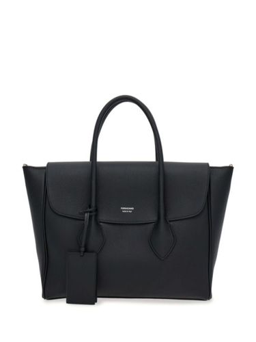 Sac cabas East-West en cuir - Ferragamo - Modalova