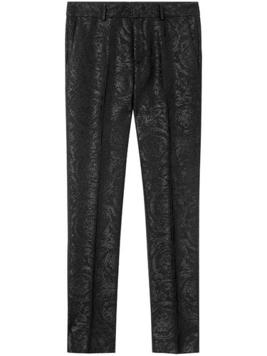 Pantalon de costume en laine mélangées - Versace - Modalova