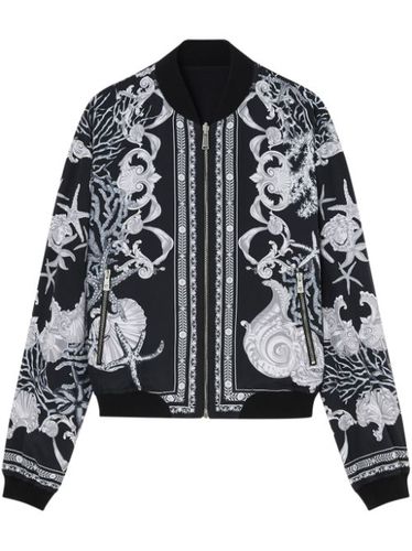 Veste bomber Barocco 660 à design réversible - Versace - Modalova