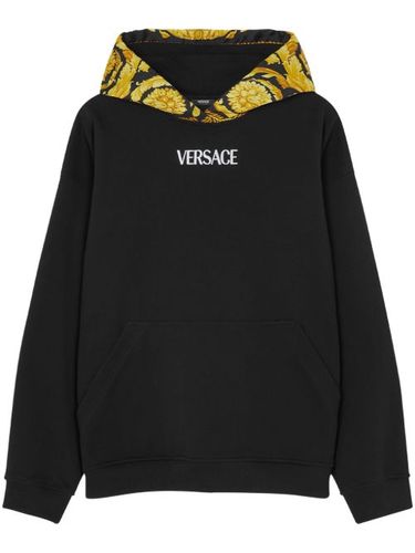 Hoodie Barocco à empiècements - Versace - Modalova