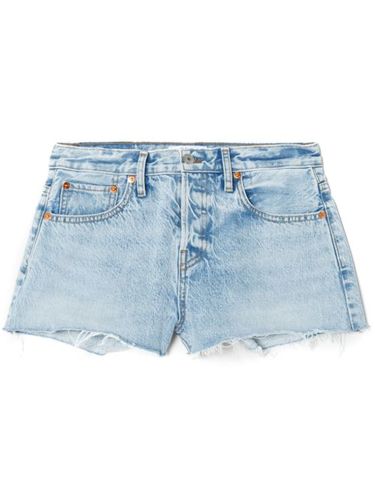 RE/DONE short en jean - Bleu - RE/DONE - Modalova