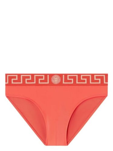 Slip de bain Greca Border - Versace - Modalova