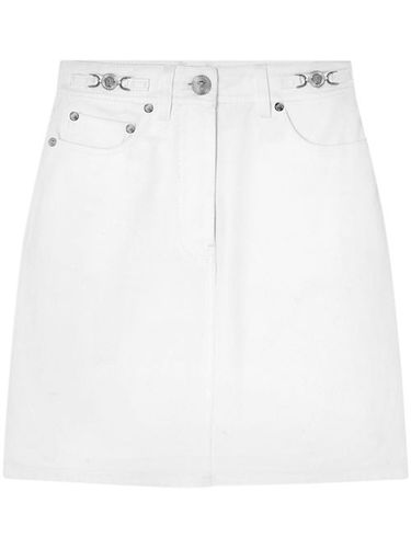 Jupe en jean à coupe évasée - Versace - Modalova