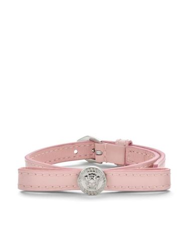 Bracelet Gianni Ribbon en cuir - Versace - Modalova