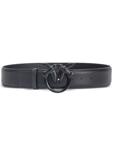 Ceinture Love Birds H1 en cuir - PINKO - Modalova