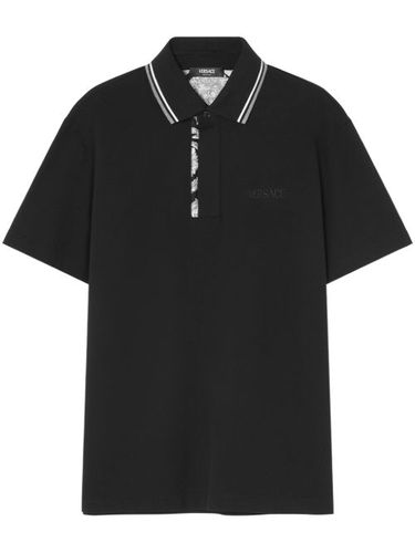 Polo Barocco à broderies - Versace - Modalova