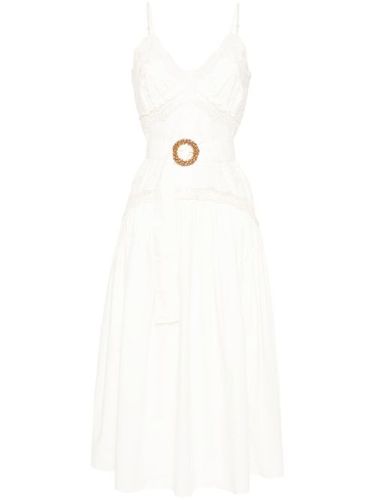 Robe à fleurs brodées - TWINSET - Modalova