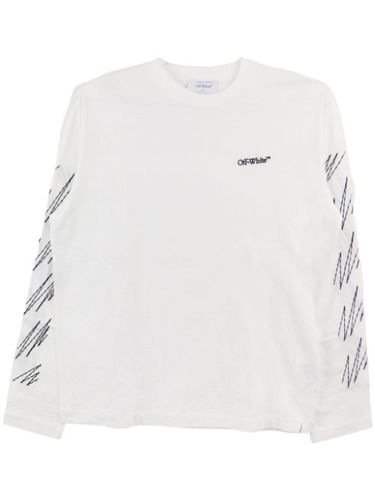 T-shirt à rayures - Off-White - Modalova