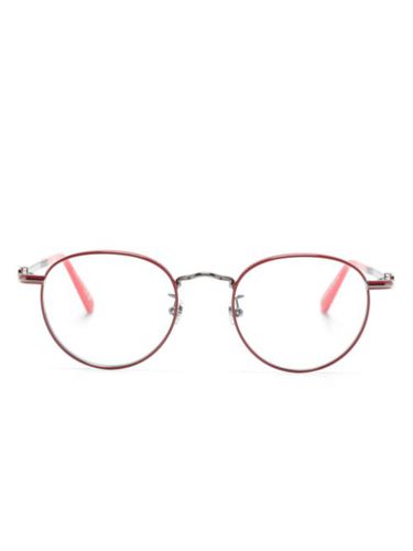 Lunettes à monture ronde - Moncler Eyewear - Modalova