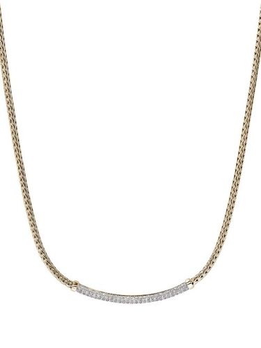 Collier JH Essential en 14ct pavé de diamants - John Hardy - Modalova