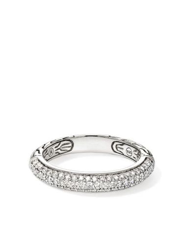 Bague JH Essential en sterling pavée de diamants - John Hardy - Modalova