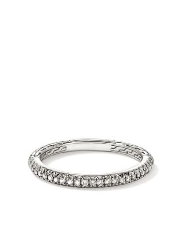 Bague JH Essential en sterling pavée de diamants - John Hardy - Modalova