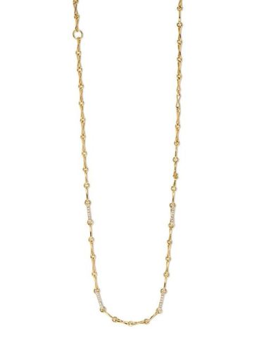 Azlee petit collier en or 18ct - Azlee - Modalova