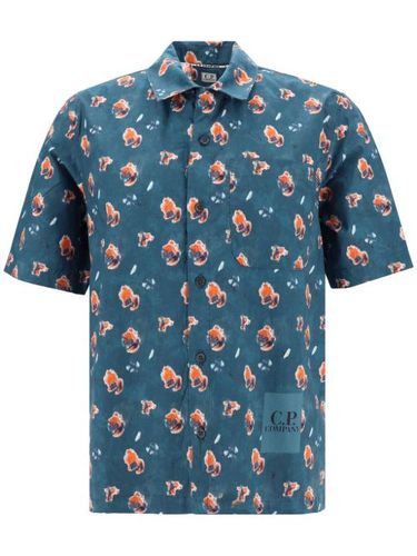 Chemise Sponged en popeline - C.P. Company - Modalova