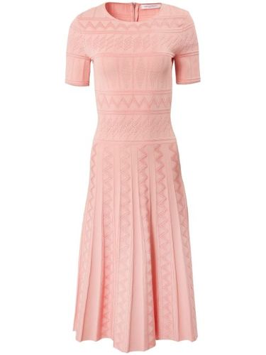 Robe en maille ajourée à coupe mi-longue - Carolina Herrera - Modalova