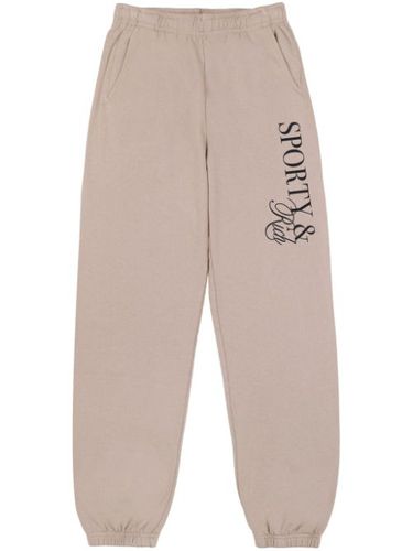 Pantalon de jogging à logo imprimé - Sporty & Rich - Modalova