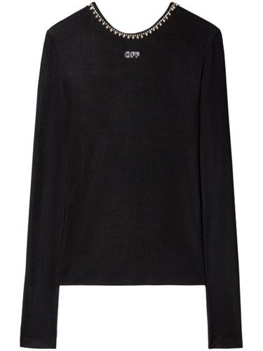 Haut à logo brodé - Off-White - Modalova