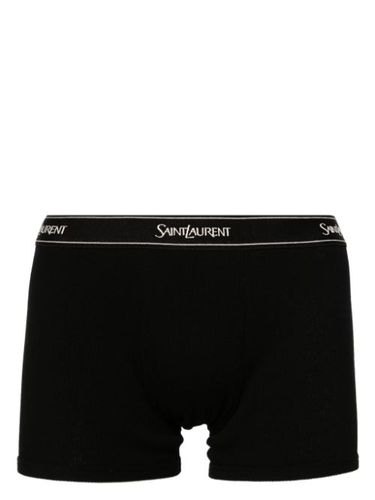 Boxer à taille à logo - Saint Laurent - Modalova