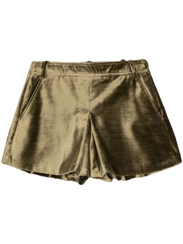 Short en velours à coupe évasée - TOM FORD - Modalova