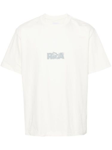 T-shirt en coton à logo imprimé - ROA - Modalova