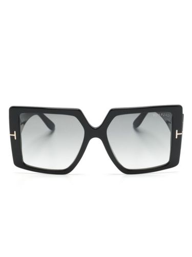 Lunettes de soleil Quinn à monture carrée - TOM FORD Eyewear - Modalova